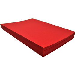 Rainbow Spectrum/Surface Board 510x640mm 220gms - Red - Each