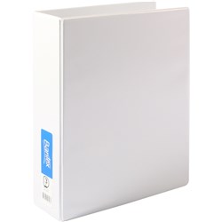 A4 3 D Ring 50mm White Insert Binder