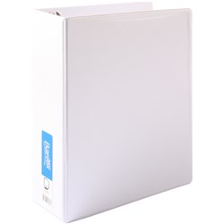 A4 3 D Ring 65mm White Insert Binder