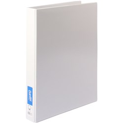 Bantex A3 4 D Ring 38mm White Portrait Insert Binder