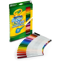 Crayola Supertips Washable Assorted Markers