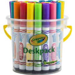 Marker Crayola Washable Broad 32 Asst Bright Deskpack