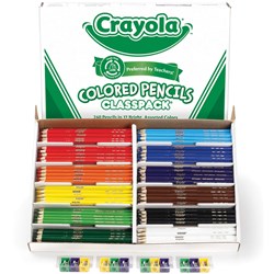 Pencil Crayola Coloured 240 Asst Classpack 12 Colors