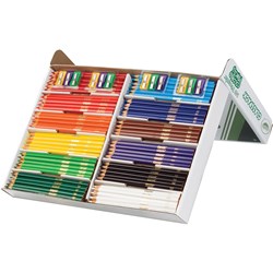 Pencil Crayola Coloured Triangular 240 Asst Classpack 12 Colors