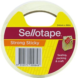 Sellotape 24mmx66m Clear Adhesive Tape