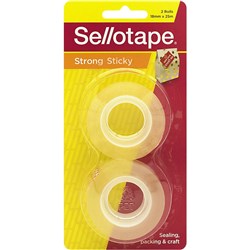 Sellotape 18mmx25m Clear Adhesive Tape