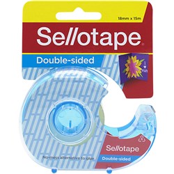 Tape Double Sided Sellotape Dispenser 18mmx15M