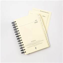 Debden 2024 Elite Compact 1140 A5 Day To Page Diary Refill