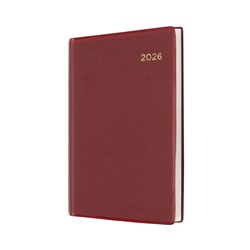 Collins 2026 Belmont 137 A7 Day To Page Burgundy Diary