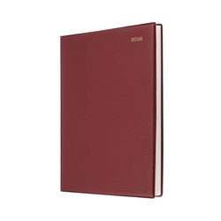 Collins 2026 Belmont 147 A4 Day To Page Burgundy Diary