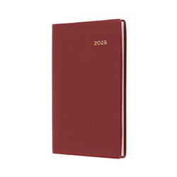 Collins 2024 Belmont 357 B7R 80x125mm Week To View Burgundy Diary