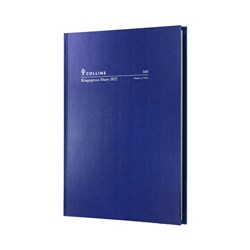 Collins 2027 Kingsgrove 381 A5 Week To View Blue Diary