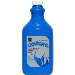 Paint Liquicryl Arcylic Fluorescent Blue 2L