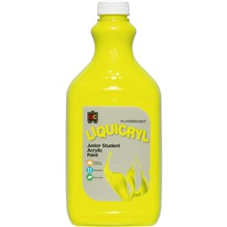 Paint Liquicryl Arcylic Fluorescent Yellow 2L