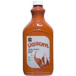Paint Liquicryl Arcylic Burnt Sienna 2L