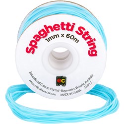Ec Spaghetti String 1mm X 60Mt Pale Blue