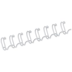 Fellowes 34 Loop Wire Binding Combs 14.3mm White