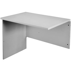 Rapidline 900x600x730mm H Light Grey Desk Return