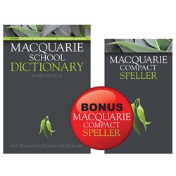 Macquarie School Dictionary & Compact Speller Value Pack