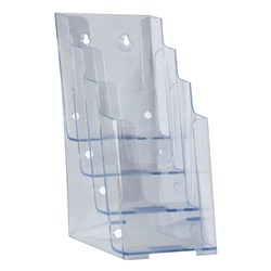 Deflecto DL 4 Tier Free Stand Wall Mount