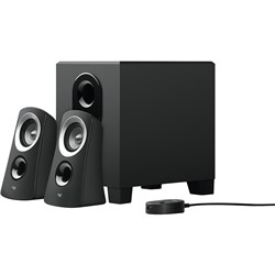 Logitech Z313 2.1 Black Speaker System with Subwoofer