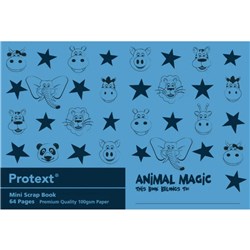 Protext Animal Magic Mini 165x240mm PP 64 Page Scrap Book