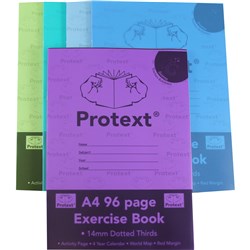 Protext Exercise Book A4 96Pgs 14Mm D/T - Goanna