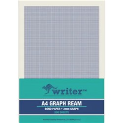 Writer A4 Exam Paper 2mm Graph Portrait