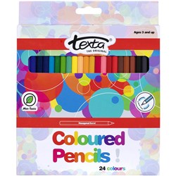 Pencils Texta Coloured