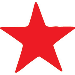X-Stamper 11309 Star Red Self Inking Stamp
