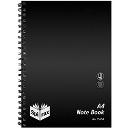 Spirax P595A A4 240 Page Pp Cover Notebook