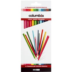 Pencils Columbia Colour Sketch Triangular