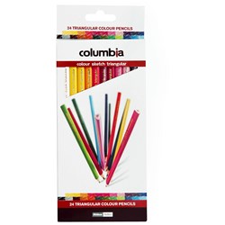 Pencils Columbia Colour Sketch Triangular