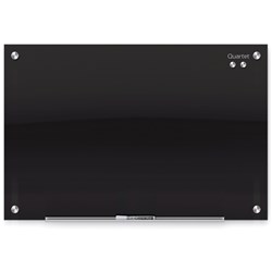 Quartet Infinity 450x600mm Black Glass Board