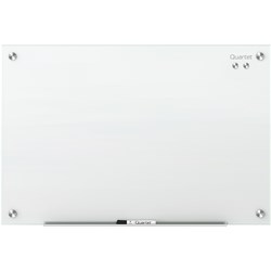 Quartet Infinity 450x600mm White Glass Board