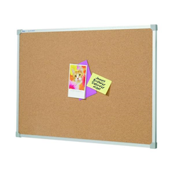 Quartet Penrite Corkboard Aluminium Frame 1200x1200mm