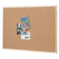 Boone 600mmx450mm Pine Frame Corkboard