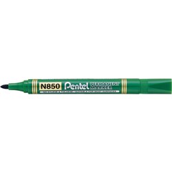 Pentel N850 Green Bullet Permanent Marker