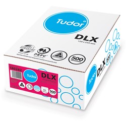 Tudor Plain Envelope DLX Press Seal Secretive White Box Of 500