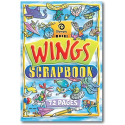 Book Scrap Wings 335X240mm 72Pg
