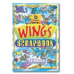 Book Scrap Wings 335X240mm 72Pg