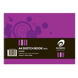 Olympic Sketch Book A4 40 Page Cartridge Sp34