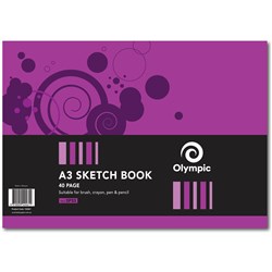 Olympic Sketch Book A3 40Page Cartridge Sp33