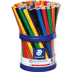 Staedtler Noris Club Maxi Class Pack 70 Assorted Coloured Pencils