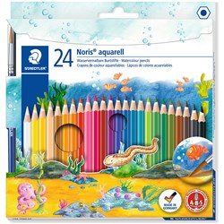 Staedtler Noris Club Aquarell 24 Assorted Coloured Pencils