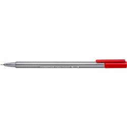 Staedtler Triplus Red Fineliner Pen