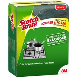 Scotch Brite Heavy Duty Scourer Sponges