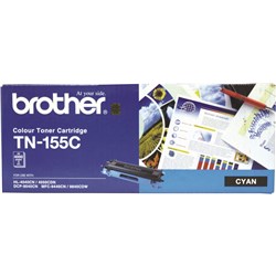 Brother TN-155 Cyan Hi-Yield Toner Cartridge