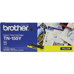 Brother TN-155 Yellow Hi-Yield Toner Cartridge