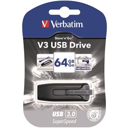 Verbatim 64gb Store'N'Go OTG Grey USB Flash Drive